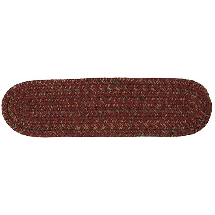 Colonial Mills Hayward Stair Treads Berry HY79A00 8" X 28" (Single) Stair Treads Rug