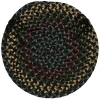 Colonial Mills Midnight Chair Pads Carbon MN47A01 15" X 15" (Single) Chair Pads Rug