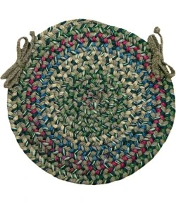 Colonial Mills Midnight Chair Pads Forest MN77A01 15" X 15" (Single) Chair Pads Rug