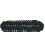 Colonial Mills Midnight Stair Treads Indigo MN57A0 8" X 28" (Set of 13) Stair Treads Rug
