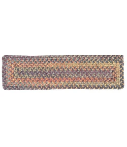 Colonial Mills Ridgevale Stair Treads Floral Burst RV20A00 8" X 28" (Set of 13) Stair Treads Rug
