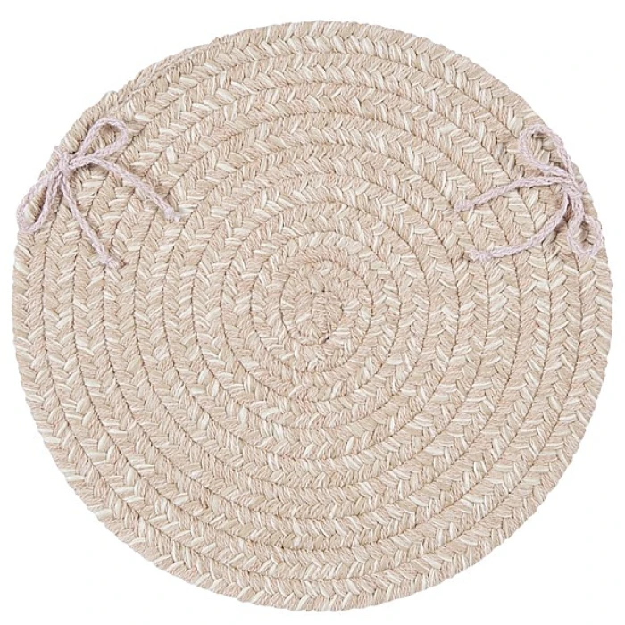 Colonial Mills Tremont Chair Pads Natural TE09A01 15" X 15" (Single) Chair Pads Rug