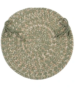 Colonial Mills Tremont Chair Pads Palm TE29A01 15" X 15" (Single) Chair Pads Rug