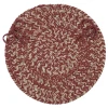 Colonial Mills Tremont Chair Pads Rosewood TE79A01 15" X 15" (Single) Chair Pads Rug