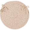 Colonial Mills Tremont Chair Pads Oatmeal TE99A0 15" X 15" (Set of 4) Chair Pads Rug