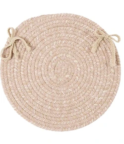 Colonial Mills Tremont Chair Pads Oatmeal TE99A01 15" X 15" (Single) Chair Pads Rug