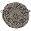 Colonial Mills Twilight Chair Pads Gray TL20A01 15" X 15" (Single) Chair Pads Rug