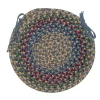 Colonial Mills Twilight Chair Pads Federal Blue TL50A01 15" X 15" (Single) Chair Pads Rug