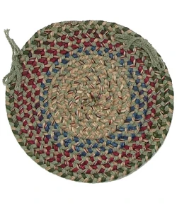 Colonial Mills Twilight Chair Pads Palm TL60A01 15" X 15" (Single) Chair Pads Rug