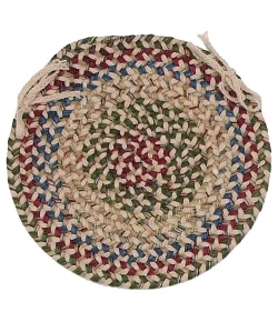 Colonial Mills Twilight Chair Pads Oatmeal TL90A01 15" X 15" (Single) Chair Pads Rug