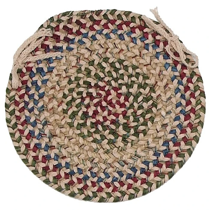 Colonial Mills Twilight Chair Pads Oatmeal TL90A01 15" X 15" (Single) Chair Pads Rug