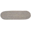 Colonial Mills Tremont Stair Treads Gray TE19A0 8" X 28" (Set of 13) Stair Treads Rug