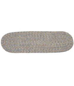 Colonial Mills Tremont Stair Treads Gray TE19A00 8" X 28" (Single) Stair Treads Rug