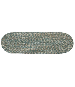 Colonial Mills Tremont Stair Treads Teal TE49A00 8" X 28" (Single) Stair Treads Rug