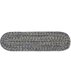 Colonial Mills Tremont Stair Treads Denim TE59A0 8" X 28" (Set of 13) Stair Treads Rug