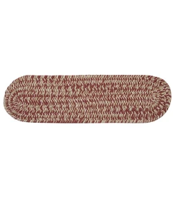 Colonial Mills Tremont Stair Treads Rosewood TE79A0 8" X 28" (Set of 13) Stair Treads Rug