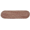 Colonial Mills Tremont Stair Treads Rosewood TE79A00 8" X 28" (Single) Stair Treads Rug
