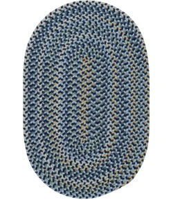 Colonial Mills Charlesgate Oval Blue GE53R0 4' X 7' Rug