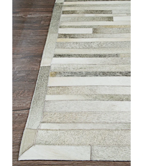 Couristan Chalet Plank 2' x 4' Grey/Ivory Area Rug