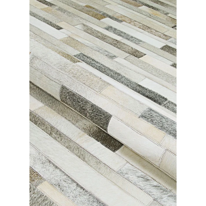 Couristan CHALET GREY/IVORY 0027_0101 5ft.4in. x 8ft. Rect. Rug