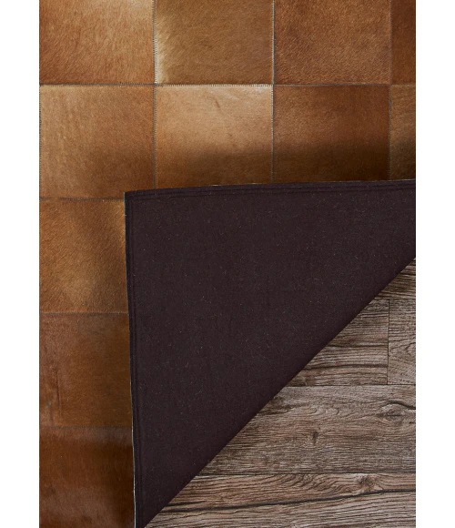 Couristan Chalet Tile 5' x 8' Brown Area Rug