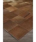 Couristan Chalet Tile 5' x 8' Brown Area Rug