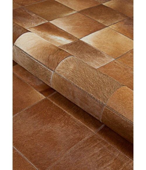 Couristan Chalet Tile 5' x 8' Brown Area Rug