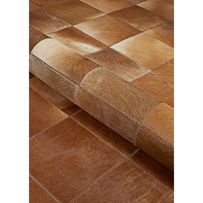 Couristan Chalet Tile 5' x 8' Brown Area Rug