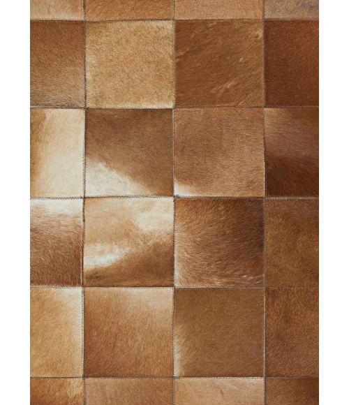 Couristan Chalet Tile 5' x 8' Brown Area Rug