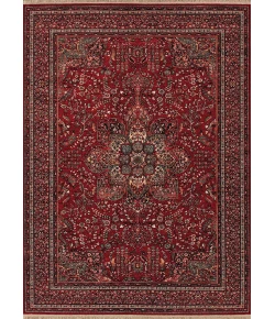 Couristan Kashimar A/O Center Med Antique Red Area Rug 9 ft. 10 in. X 14 ft. 1 in. Rectangle