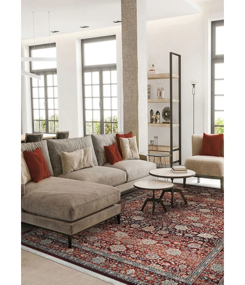 Couristan Kashimar Rust 0614/4165 6 ft. 6 in. X 10 ft. 1 in. Rectangle Rug