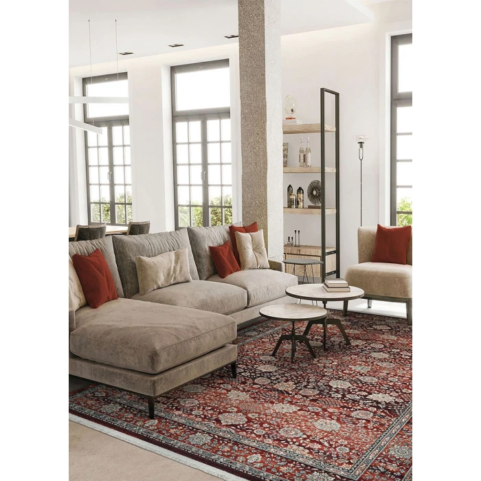 Couristan Kashimar Rust 0614/4165 2 ft. 2 in. X 9 ft. 3 in. Rectangle Rug
