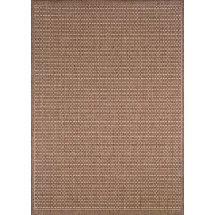 Couristan RECIFE COCOA/NATURAL R001_1500 7ft.6in. x 7ft.6in. Square Rug