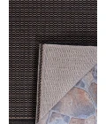 Couristan RECIFE BLACK/COCOA R001_2000 5ft.3in. x 7ft.6in. Rect. Rug