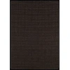 Couristan RECIFE BLACK/COCOA R001_2000 5ft.3in. x 7ft.6in. Rect. Rug