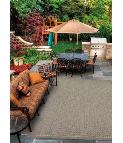 Couristan RECIFE CHAMPAGNE/TAUPE R001_2312 7ft.6in. x 7ft.6in. Square Rug