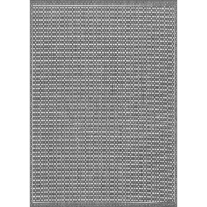 Couristan RECIFE GREY/WHITE R001_3012 5ft.3in. x 7ft.6in. Rect. Rug