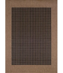 Couristan Recife Black/Cocoa 1005/2000 2 ft. 3 in. X 11 ft. 9 in. Rectangle Rug