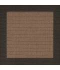 Couristan Recife Checkered Field 2' x 4' Cocoa/Black Area Rug