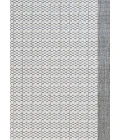 Couristan Recife Checkered Field Square Grey/White Area Rug