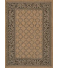 Couristan Recife Garden Lattice 6' x 9' Cocoa/Black Area Rug