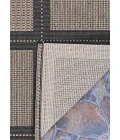 Couristan Recife Summit 2' x 4' Cocoa/Black Area Rug