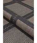 Couristan Recife Summit 2' x 4' Cocoa/Black Area Rug