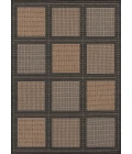 Couristan Recife Summit 2' x 4' Cocoa/Black Area Rug