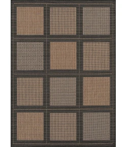 Couristan Recife Summit Cocoa/Black Area Rug 2 ft. X 3 ft. 7 in. Rectangle
