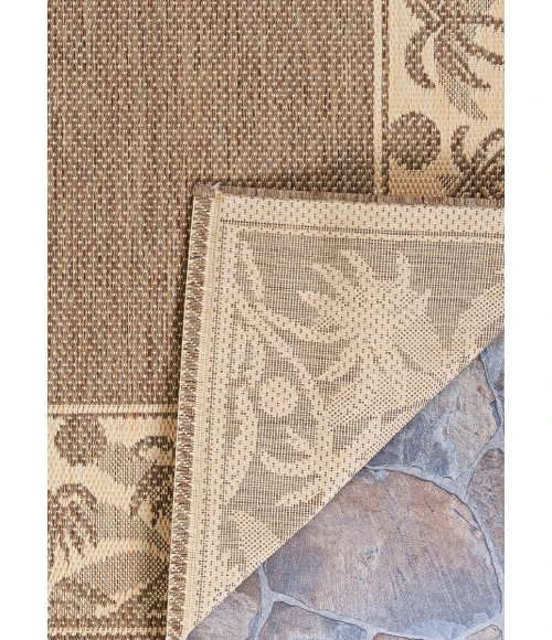 Couristan Recife Island Retreat 9' Round Beige/Natural Area Rug