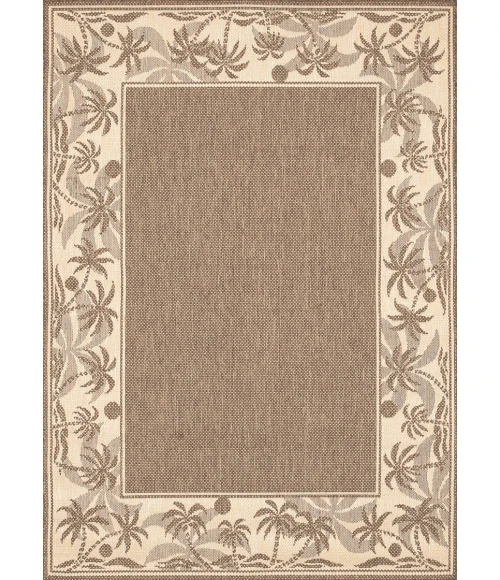 Couristan Recife Island Retreat 9' Round Beige/Natural Area Rug