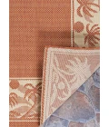 Couristan Recife Island Retreat 8' Runner Terra Cotta/Natural Area Rug