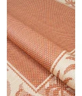 Couristan Recife Island Retreat 8' Runner Terra Cotta/Natural Area Rug