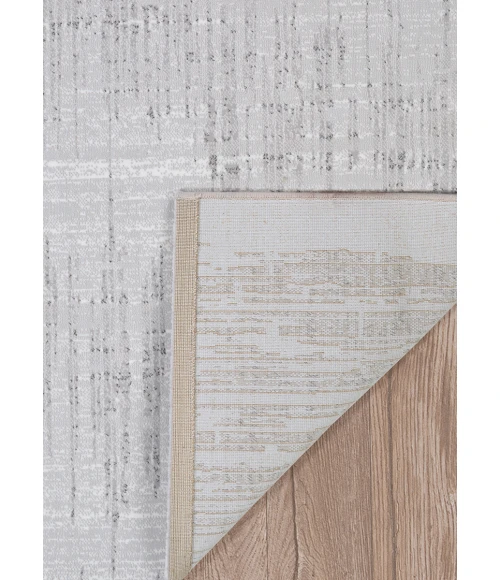 Couristan Marina Snowcap Grey 1258/0911 2 ft. 2 in. X 7 ft. 10 in. Rectangle Rug